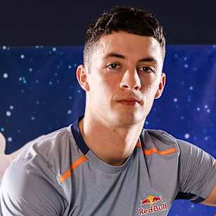 Portrait of pommel horse athlete Rhys McClenaghan.