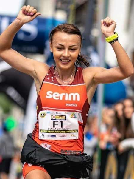 Denisa Dragomir e o alergătoare montană cu planuri mari