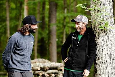 Meltzer et son bras droit Eric Belz