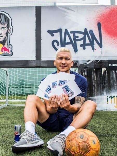 Neymar Jr's FIVE】日本大会アンバサダーの森岡選手に、ちょっと