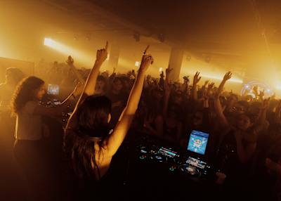 On 13 December 2025, VTSS B2B U.R.TRAX ignites the crowd at Red Bull Back2Beyond, Garage Klub, Antwerp. The energetic set pulses through the packed venue under Red Bull’s iconic branding