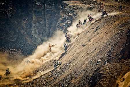 Many Red Bull Erzbergrodeo riders won't get past the first climbs.