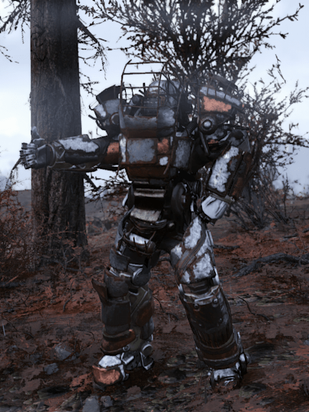 The Raider power armour