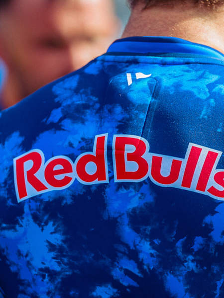 Newcastle Red Bulls wordmark featured on the back of 2026-27 training top