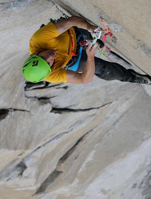 A mountain scene from the Red Bull TV show Reel Rock