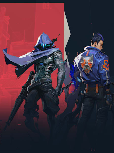 Artwork of Valorant agents