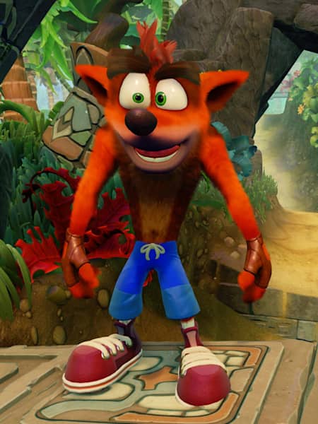 Le jeu Crash Bandicoot N. Sane Trilogy sur PlayStation 4 est une compilation des trois premiers épisodes de la série Crash Bandicoot.