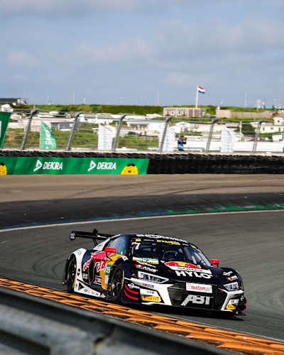 Ricardo Feller performs during the DTM race 5 and 6 in Zandvoort, Netherlands on June 7, 2024