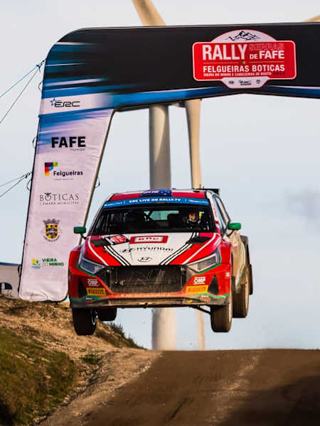 It was a flying start to the 2023 ERC season for Paddon in PortugalJPG