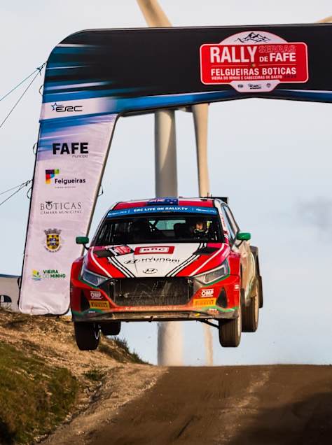 It was a flying start to the 2023 ERC season for Paddon in PortugalJPG