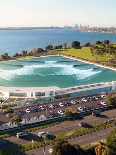 Das atemberaubende URBNSURF in Perth