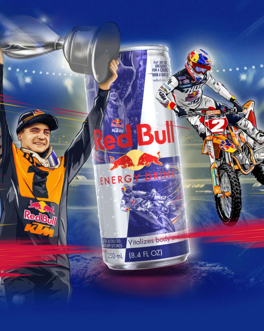 red bull dirt bike gear