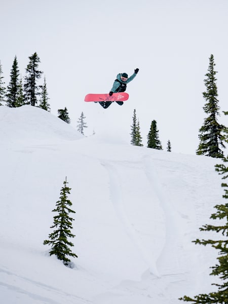 Robin Van Gyn performs during the second stop of the Natural Selection Tour in Baldface, British Columbia, Canada.