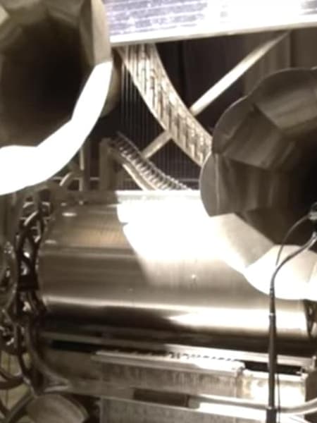 Sound sculptor and composer Henry Dagg was commissioned to make this epic machine.