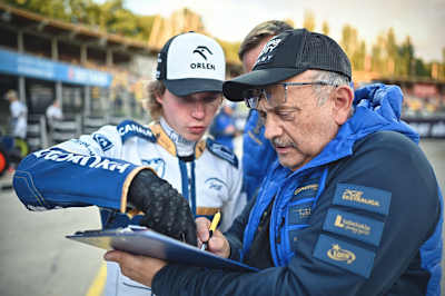 Ziółkowski z mistrzem świata juniorów Mateuszem Cierniakiem