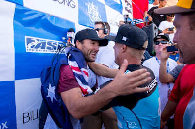 World title showdowns couldn't undo one of surfing's tightest partnerships.