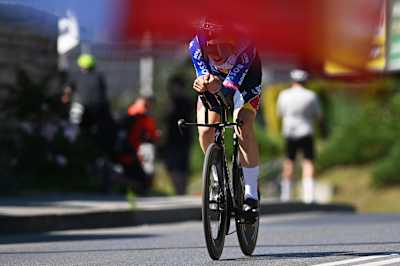 Callum Thornley im Zeitfahren der Polen-Rundfahrt