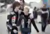 Loran Faber walking the pit lane in Sachsenring 2017