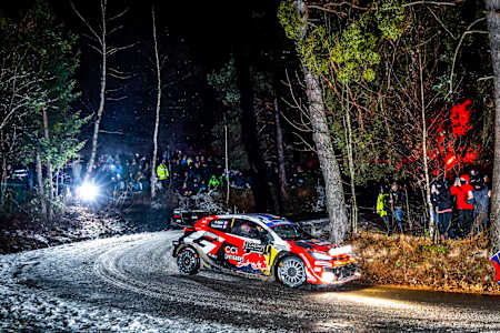 Defending champion Ogier trailed Solberg by over one minute overnight
