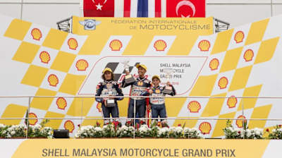 Can Öncü on the ATC podium - 2nd with brother Deniz 3rd - 2016