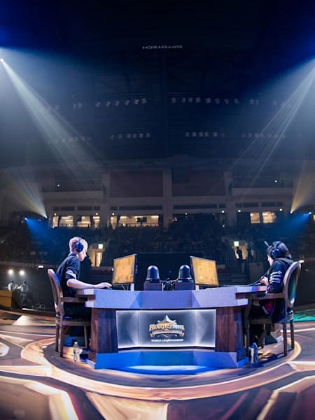 The Hearthstone World Championship stage.