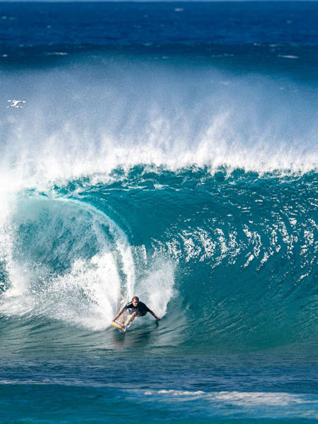El impresionante tubo de Pipeline