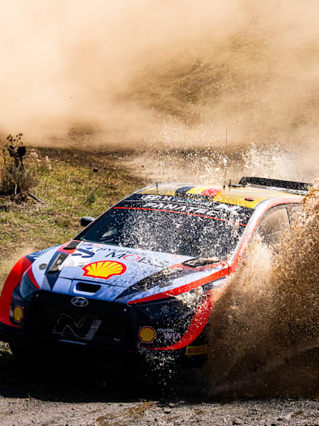 Korean manufacturer landed a podium lock-out for the first time ever as the Acropolis Rally bares its teeth once more. 