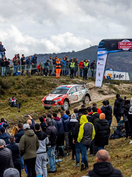 FIA ERC - Fia European Rally Championship 2023 at Fafe, Portugal
