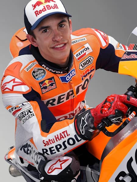 El piloto de MotoGP del Repsol Honda, Marc Márquez