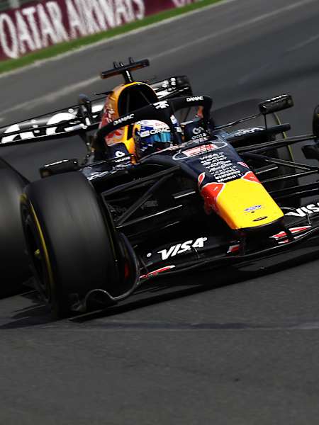 Max Verstappen of the Netherlands driving the (3) Oracle Red Bull Racing RB22 Red Bull Ford on track during the F1 Grand Prix of Australia at Albert Park Grand Prix Circuit on March 8
