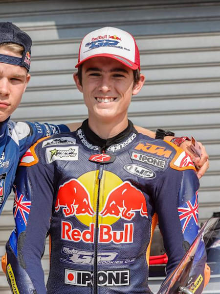 Carter Thompson in the pit lane of Le Mans 2023