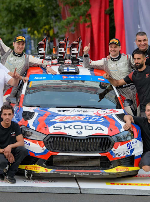 Rally Poland victory was a first for leading Portuguese team in the ERC