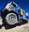 Dmitry Sotnikov on the charge with KAMAZ