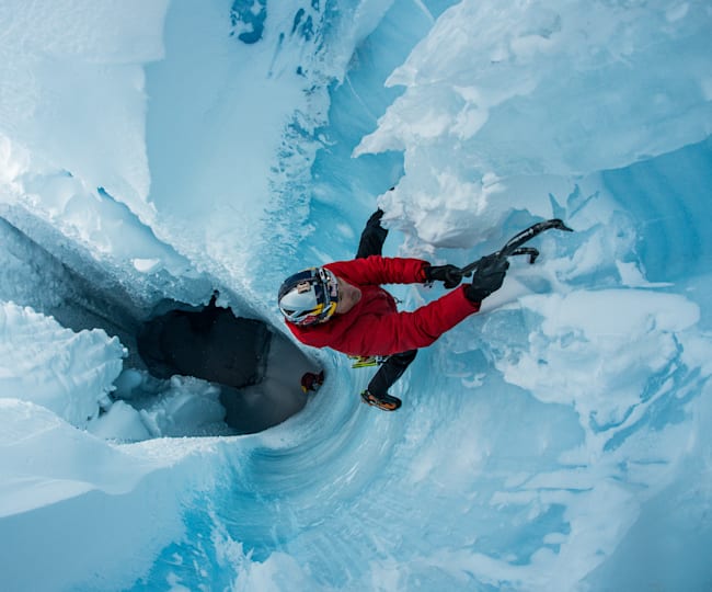 Ice climber Will Gadd gives his study from home advice