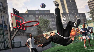 Street football in the new game mode, The Grounds, in EA FC 27.