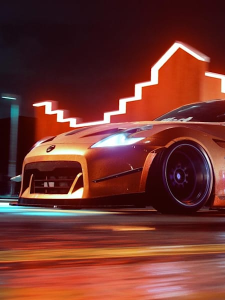 Ein Nissan 370Z in Need for Speed: Heat. Mit dem Arcade-Racer orientiert sich Electronic Arts am legendären Need for Speed: Underground und stellt Spielspaß und Tuning wieder in den Mittelpunkt.