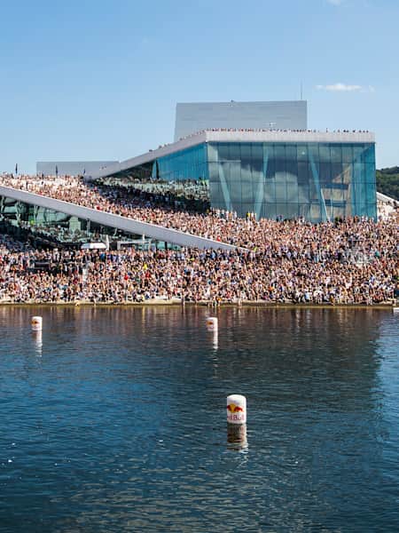 Venue over the Red Bull Flugtag in Oslo, Norway on August 23, 2015.