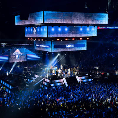Venue of the Red Bull Batalla World Final in Mexico City, Mexico, on December 10, 2022.