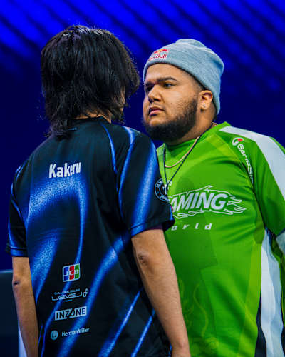 MenaRD and Kakeru face off at EVO Championship Series in Las Vegas, Nevada, USA on August 3, 2025.