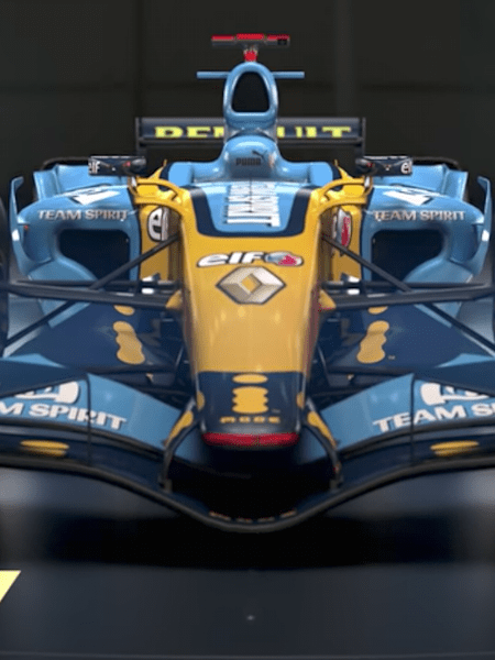 The Renault R26 is in F1 2017