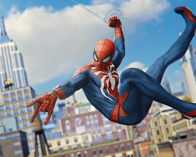 time square spider man ps4