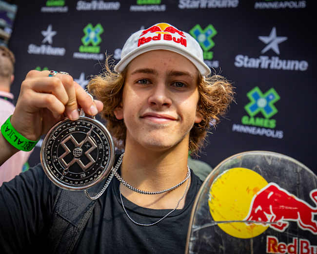 X Games gold medalist Jagger Eaton feature skateboard