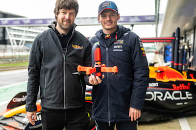 Ralph Hogenbirk, o drone e Max Verstappen