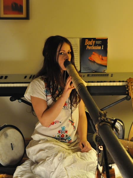 Iulia Grigore e o artistă polivalentă