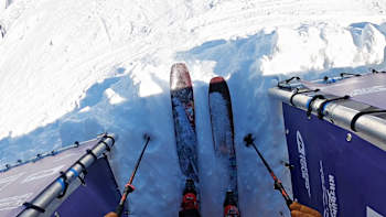 FWT2020 POV Winning Run Women Ski Fieberbrunn Art