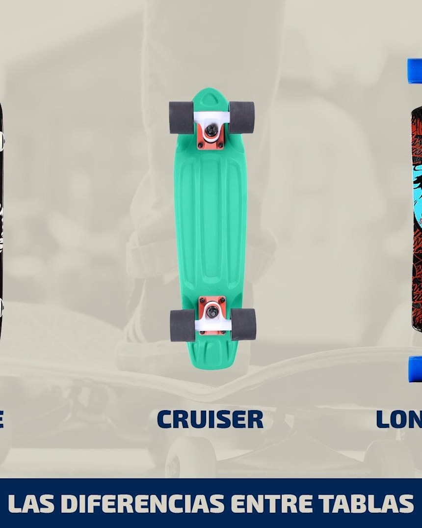 Diferencias Entre Skate Cruiser Longboard
