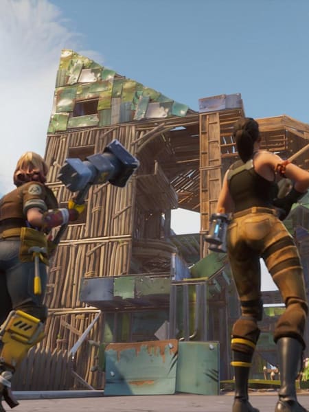 Le jeu vidéo Fortnite Battle Royale d'Epic Games sur PC, PlayStation 4 et et Xbox One.