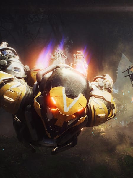 A screenshot of upcoming game, Anthem