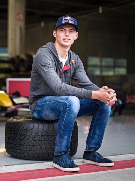 Le pilote Max Verstappen, plus jeune vainqueur d'un Grand Prix de F1.