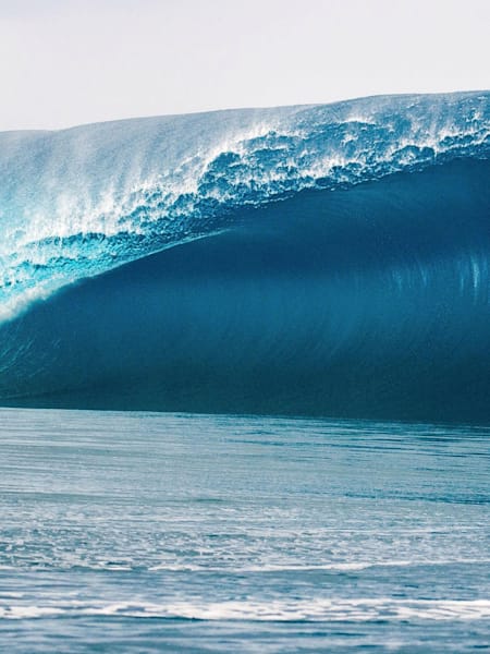 Teahupoo groß und leer